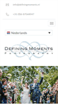 Mobile Screenshot of definingmoments.nl